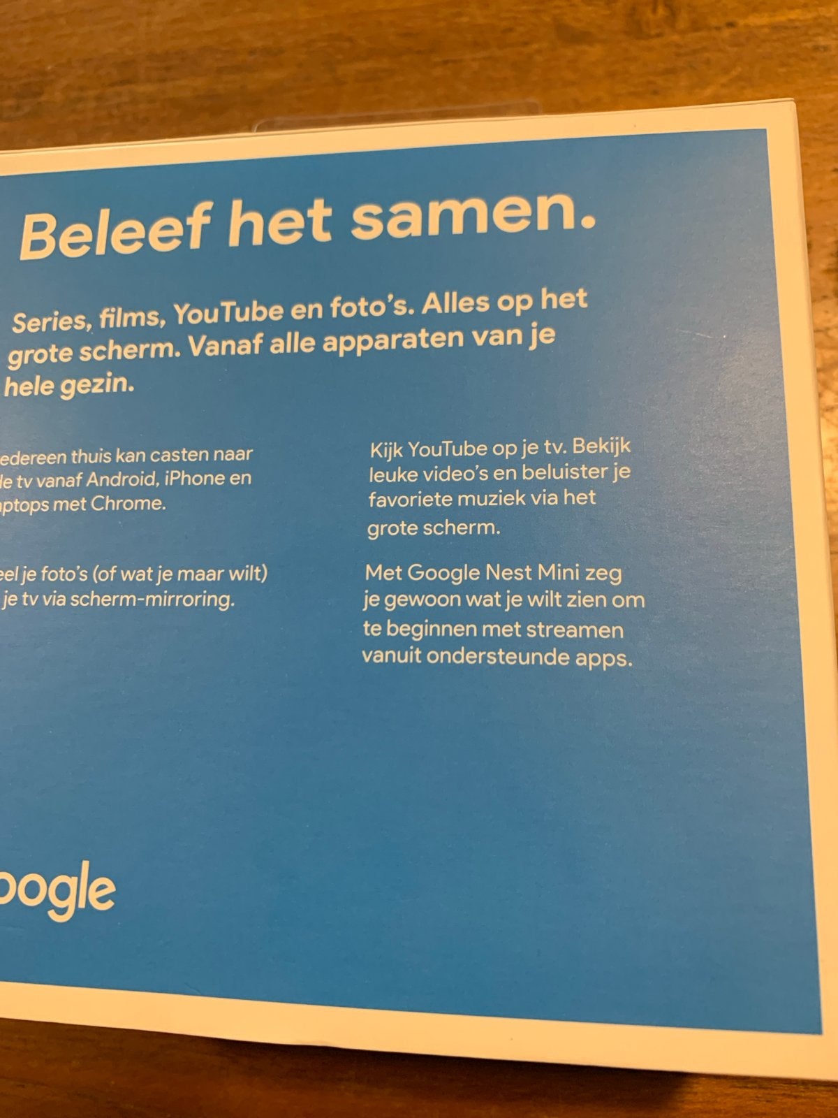 Google Chromecast - Nieuw in doos, ongeopend, Ophalen of Verzenden, Nieuw, HDMI, Zonder harde schijf