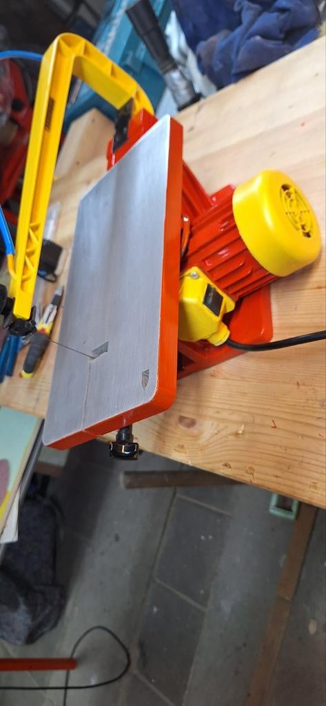 Hegner Junior, Doe-het-zelf en Verbouw, Gereedschap | Zaagmachines, Minder dan 600 watt, 30 tot 70 mm, Verzenden