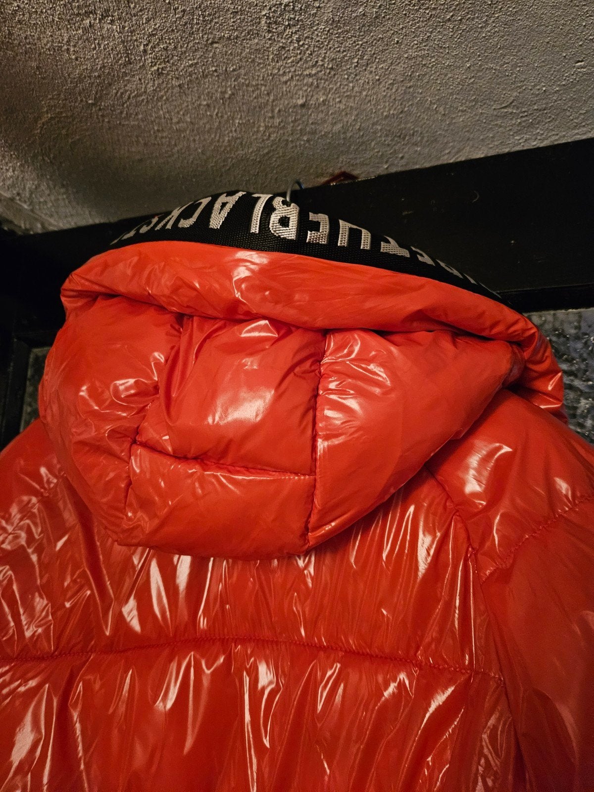 winterjas maat L, Ophalen of Verzenden, Zo goed als nieuw, Maat 42/44 (L), Oranje