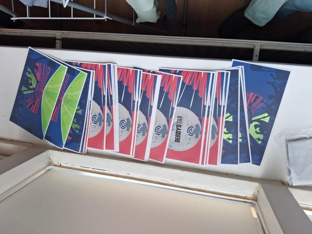 XXL Voetbal Stickers - plus supermarkt, Ophalen of Verzenden, Zo goed als nieuw