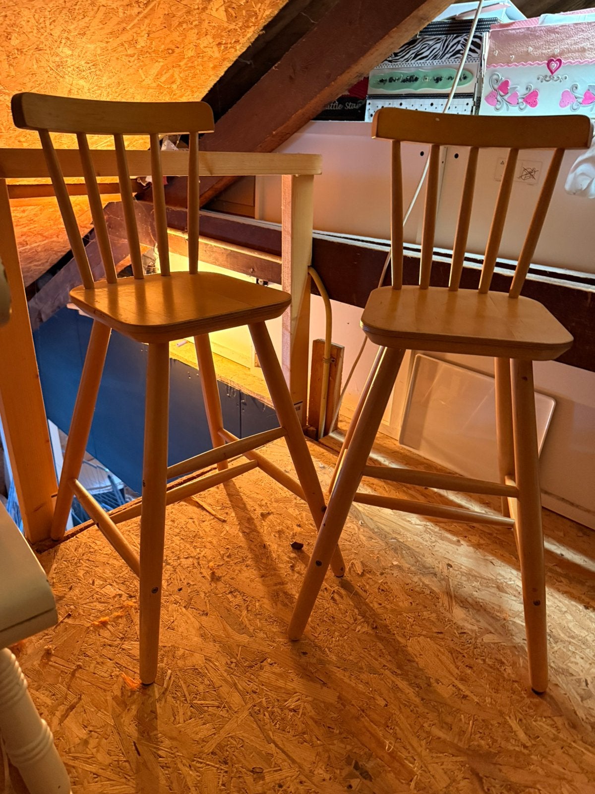 Houten kinderstoelen Ikea, Kinderen en Baby's, Ophalen of Verzenden, Gebruikt, Overige typen