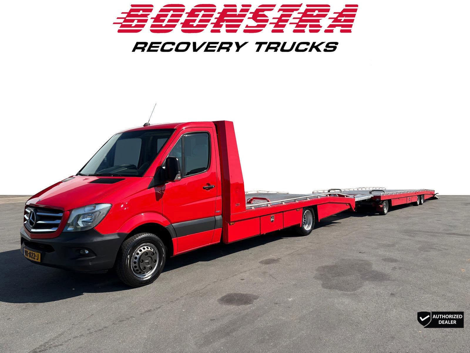 Mercedes-Benz Sprinter 519 CDI Tijhof Luft Autotransporter, Achterwielaandrijving, Gebruikt, Euro 6, 2987 cc