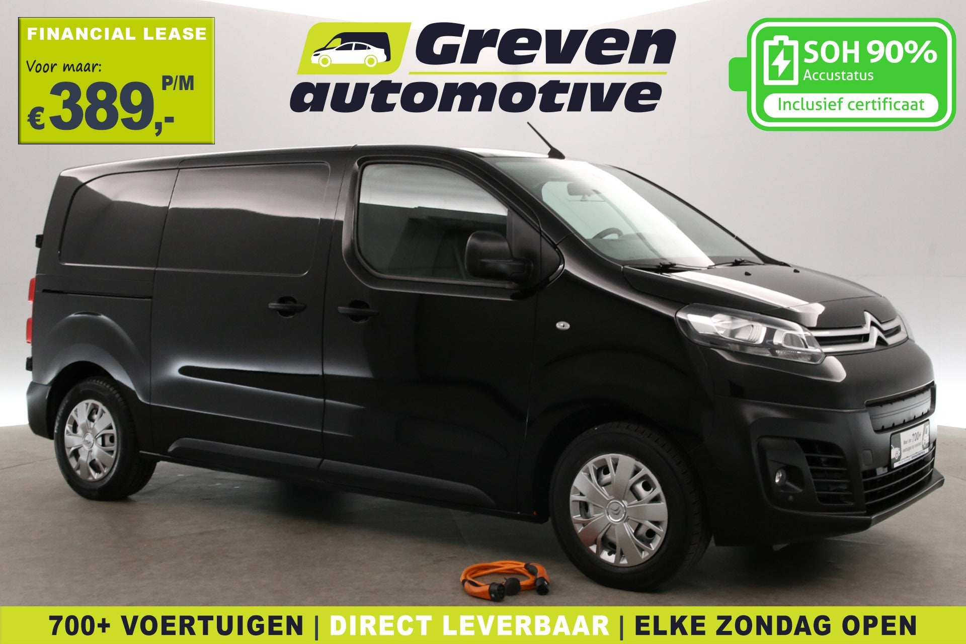 Citroën ë-Jumpy 75 kWh L2H1 | Snelladen | SOH 90% | Airco
