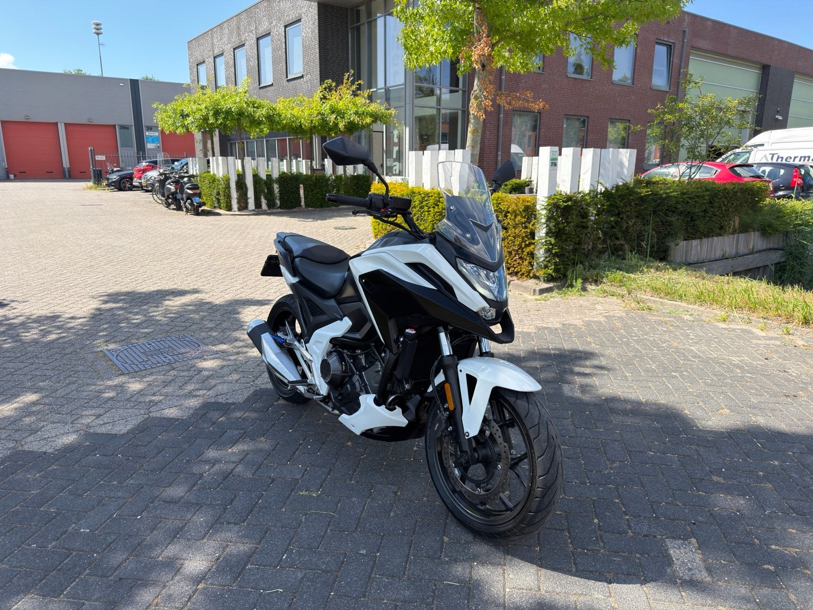 Honda NC750X 2021 Wit A2 35kw Vol Vermogen!, Gebruikt, Particulier, Toermotor, ABS
