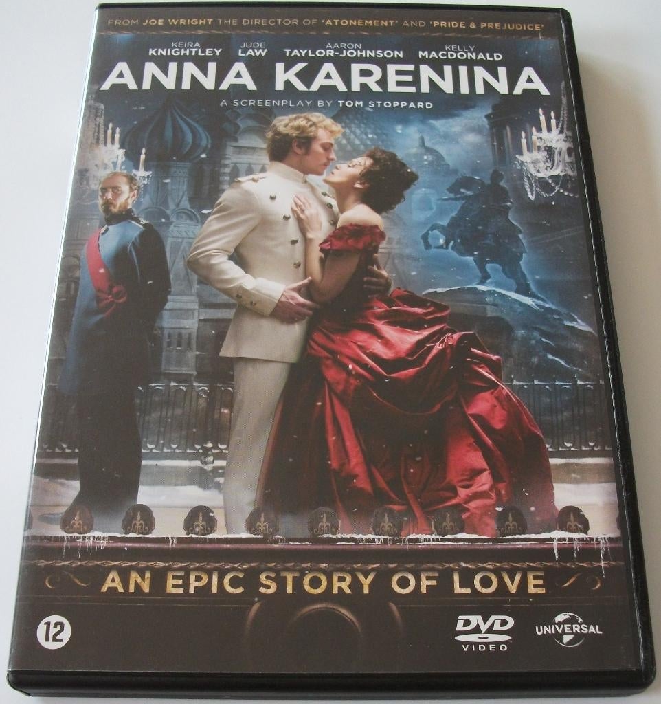 Dvd *** ANNA KARENINA *** An epic story of love, Vanaf 12 jaar, Ophalen of Verzenden, Zo goed als nieuw, Historisch of Kostuumdrama