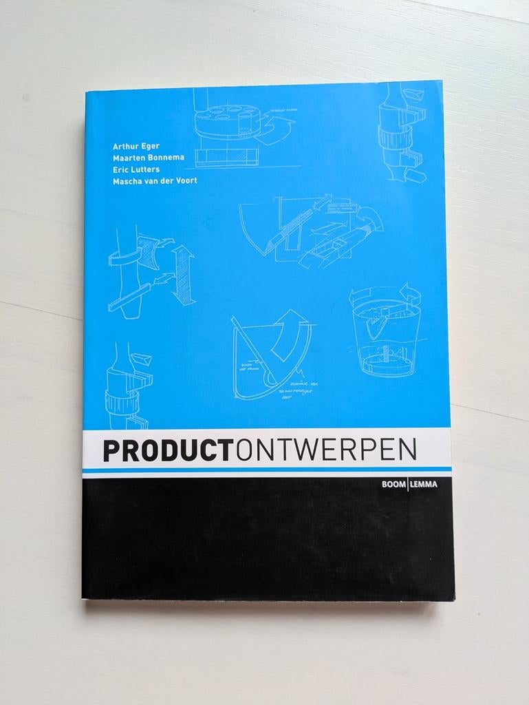 Productontwerpen - Arthur Eger e.a. (Boom Lemma), Zo goed als nieuw, Arthur Eger, Maarten Bonnema, Eric Lutters, Mascha van der Voort