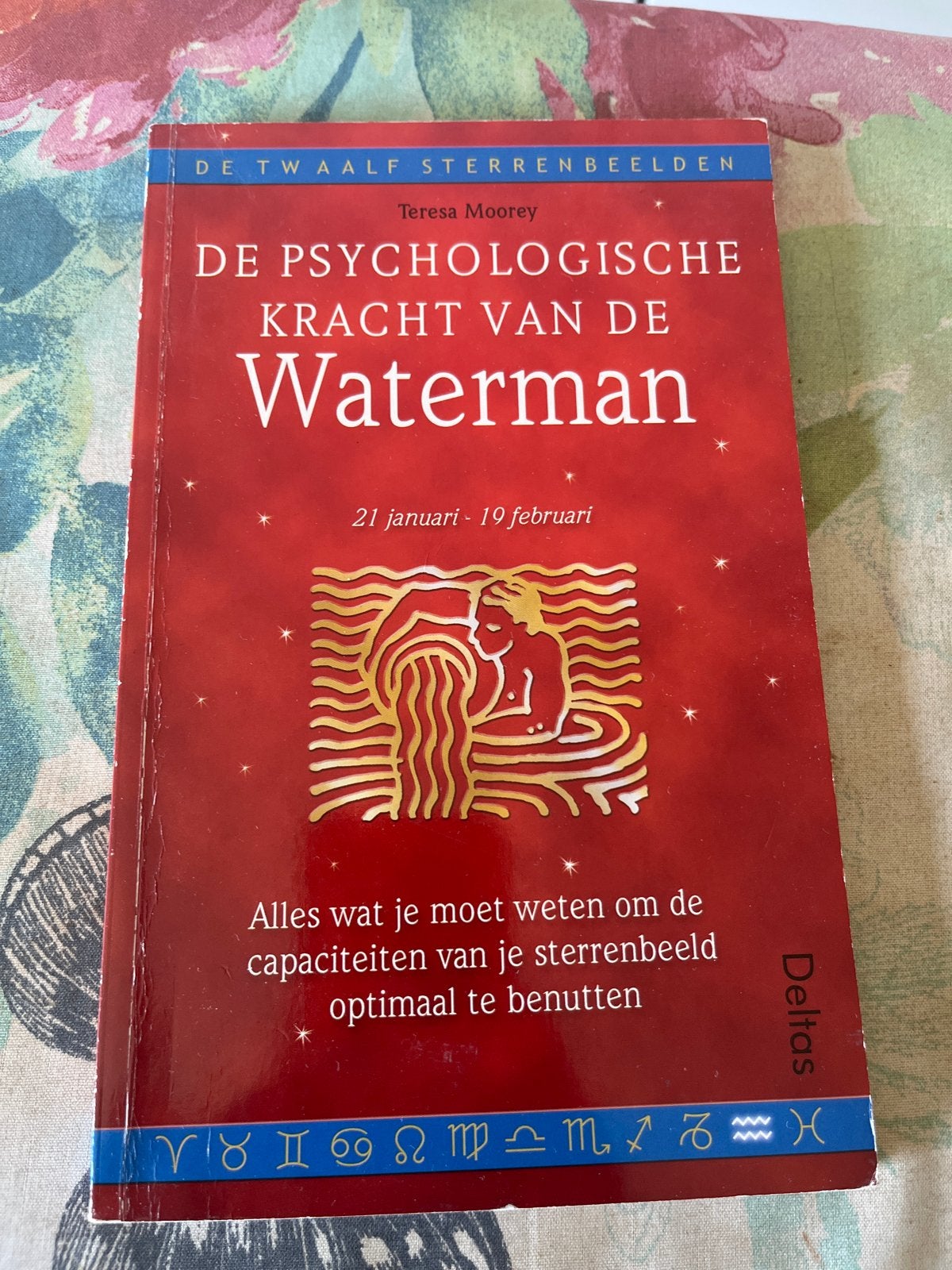 De Psychologische Kracht van de Waterman - Teresa Moorey, Boeken, Ophalen of Verzenden, Zo goed als nieuw, Astrologie, Achtergrond en Informatie