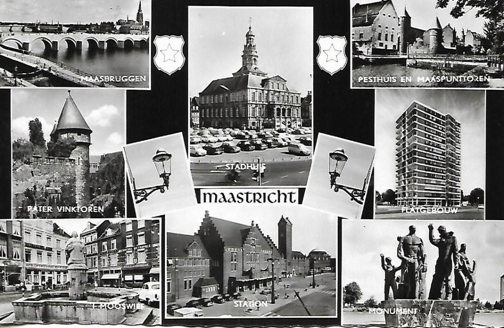 Maastricht- -8-luik., Verzenden, 1960 tot 1980, Gelopen, Limburg