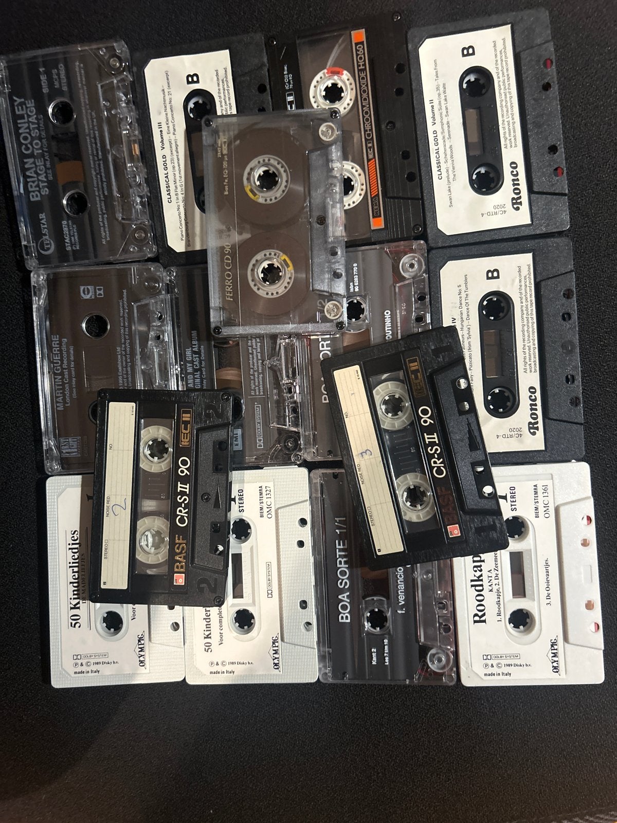 Diverse collectie audiocassettes - Pop, Klassiek, Kinderlied, Gebruikt, 2 t/m 25 bandjes, Ophalen of Verzenden, Voorbespeeld