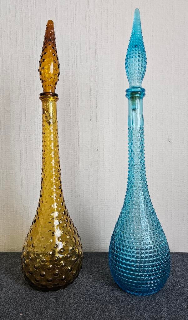 Vintage Empoli genie fles karaffen, Ophalen of Verzenden
