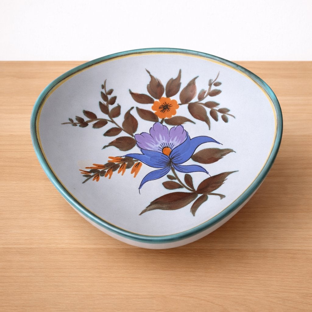 Vintage Flora Gouda schaal model Iris jaren 60, Antiek en Kunst, Ophalen of Verzenden