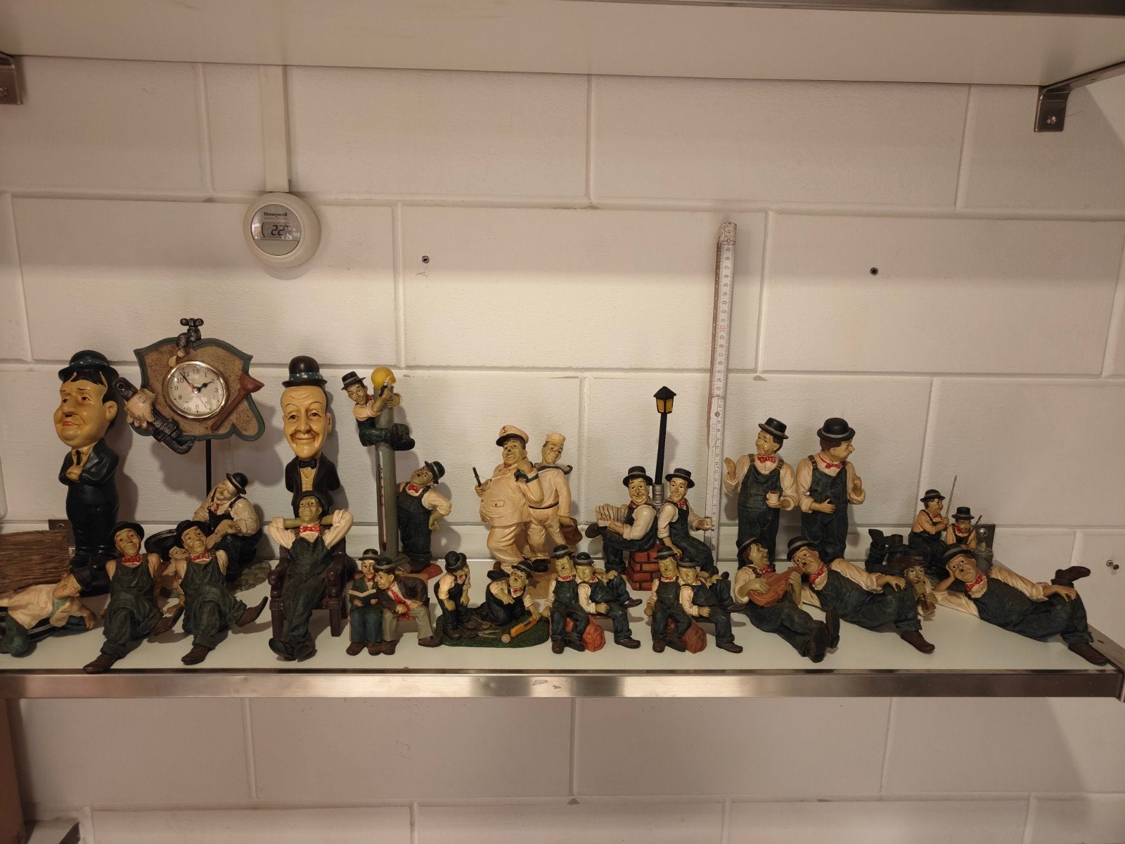 Unieke Grote Verzameling Laurel en Hardy 21 stuks bij elkaar, Ophalen of Verzenden
