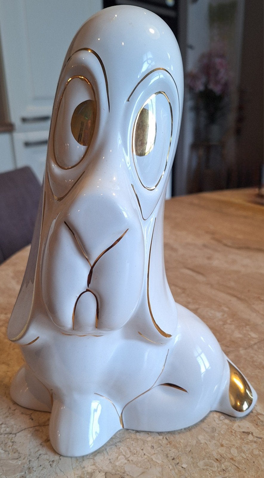 Vintage Hollywood Regency Basset Hound/Droopy., Ophalen of Verzenden, Zo goed als nieuw