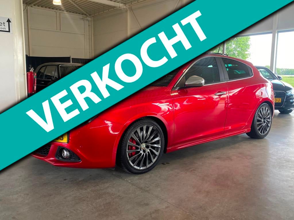 Alfa Romeo Giulietta 1.4 T Exclusive Pano NL-auto, Euro 6, 4 cilinders, Origineel Nederlands, Bedrijf