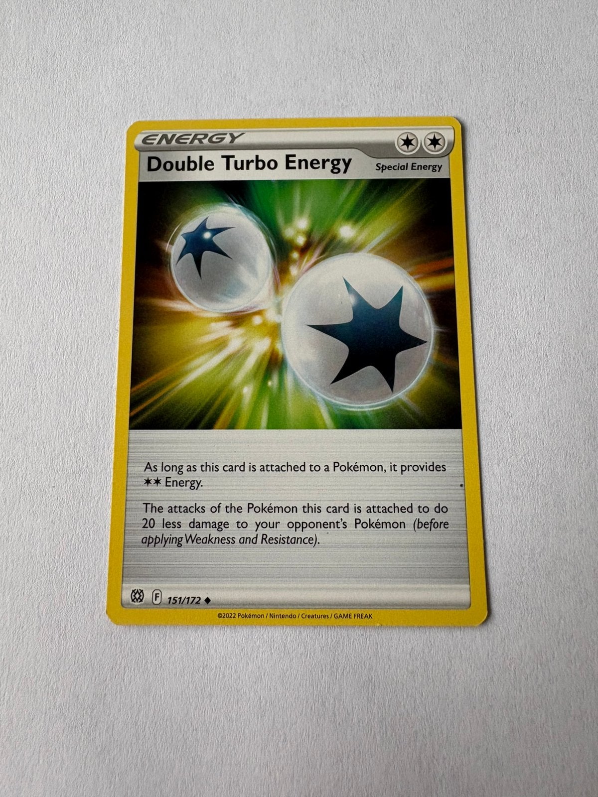Pokémon kaart Double Turbo Energy, Ophalen of Verzenden, Nieuw