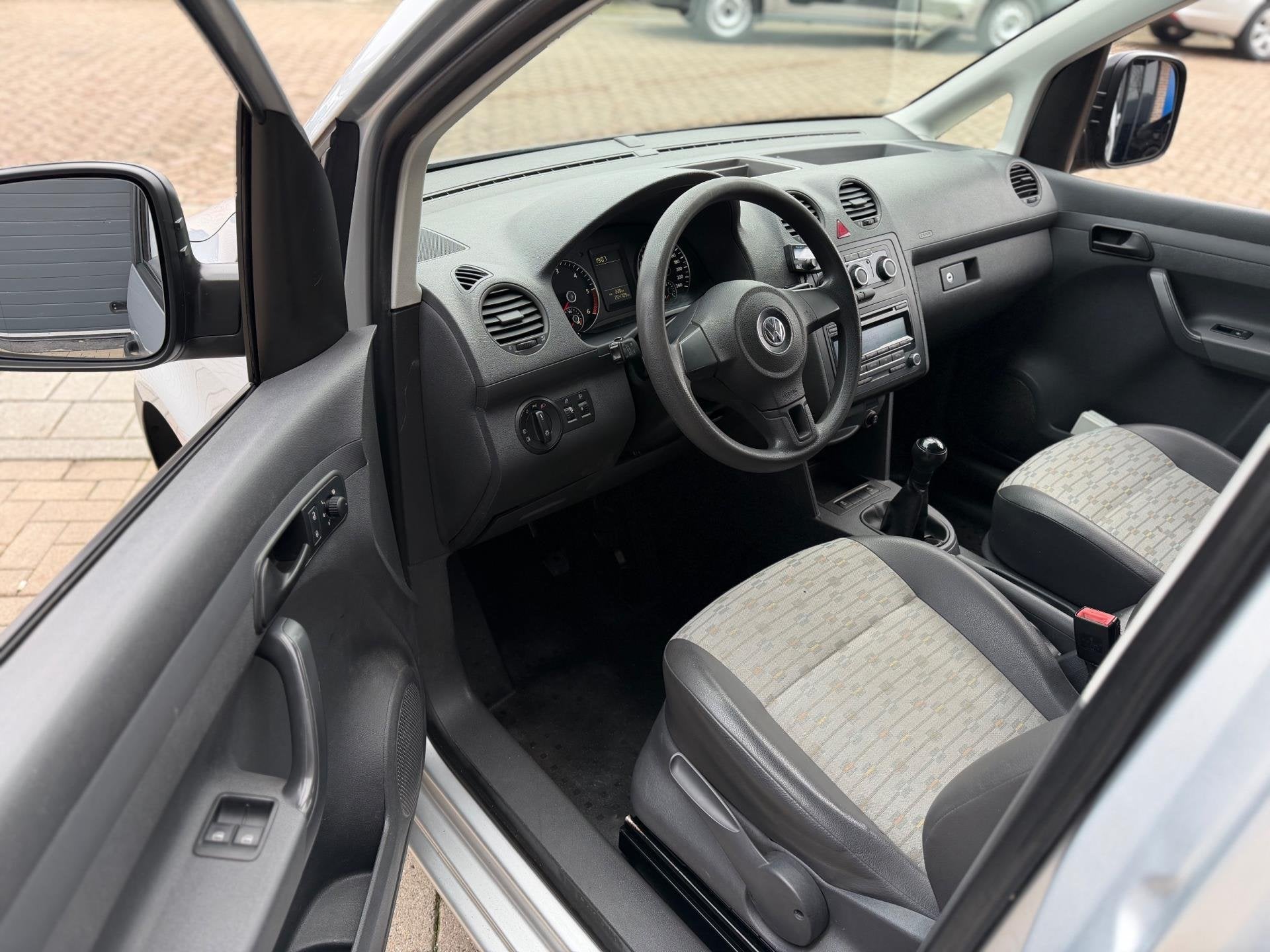 Volkswagen Caddy 1.6 TDI BMT Airco Cruise Control Elk.Ramen, Voorwielaandrijving, Stof, Gebruikt, 4 cilinders