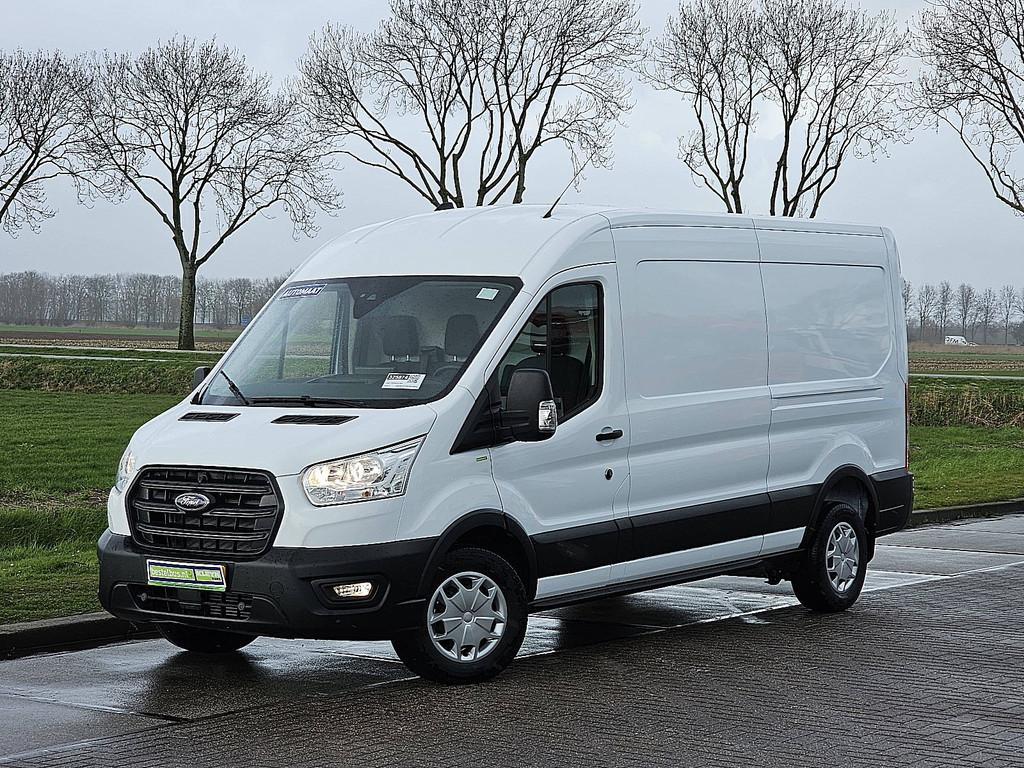 Ford Transit 350 2.0 TDCI L3H2 Trend NIEUW! Navi Camera Trek, Stof, Euro 6, 4 cilinders, Wit