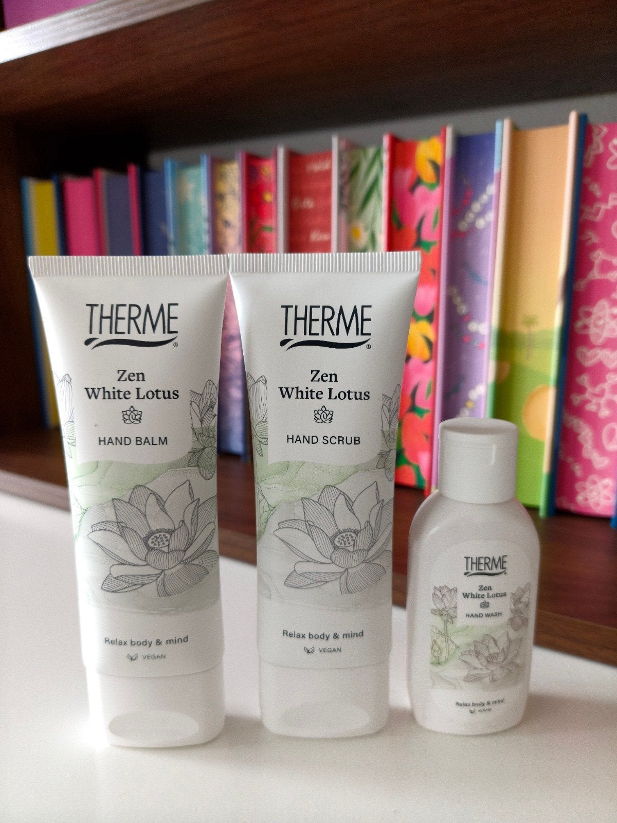 Therme hand verzorgingsset NIEUW, Ophalen of Verzenden, Nieuw, Bodylotion, Crème of Olie