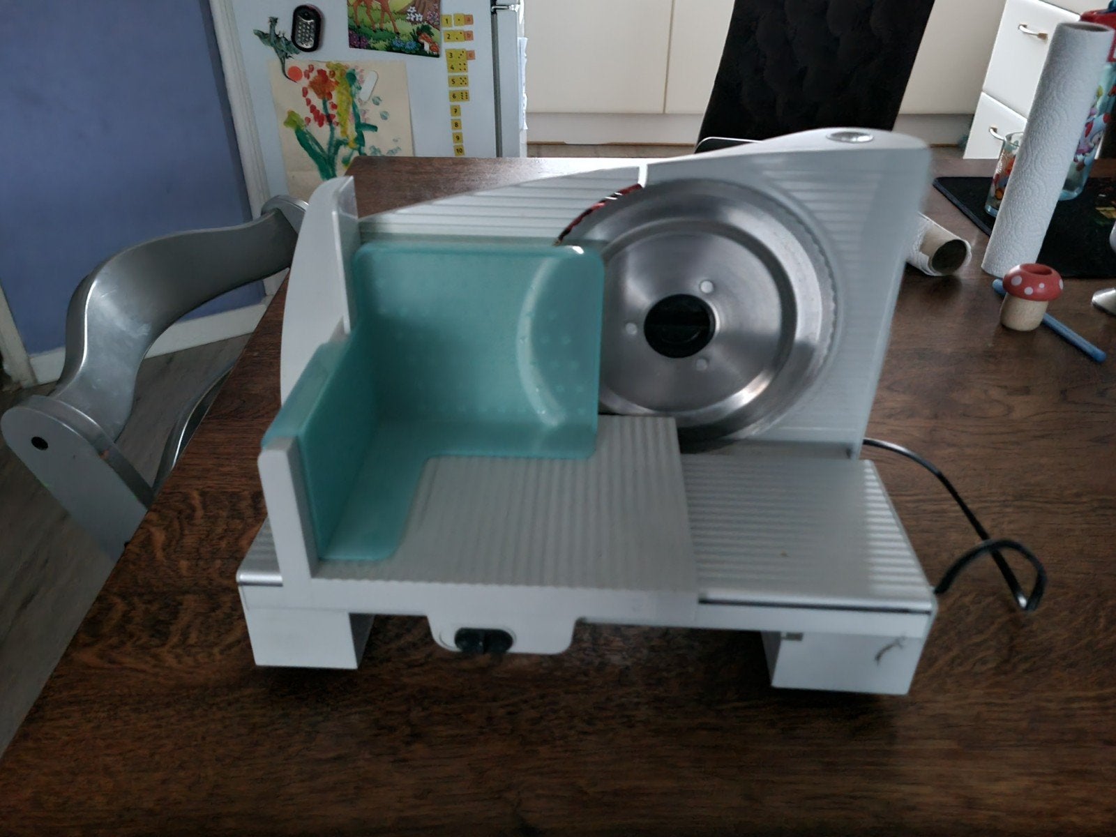 Bosch Snijmachine - Mes moet geslepen worden, Ophalen, Gebruikt