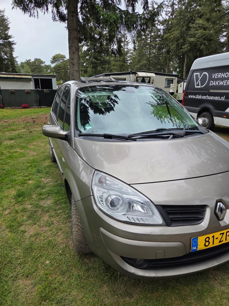 Renault Scénic 1.6 16V 82KW AUT E4 2008 Beige, 1345 kg, 4 cilinders, Beige, Origineel Nederlands