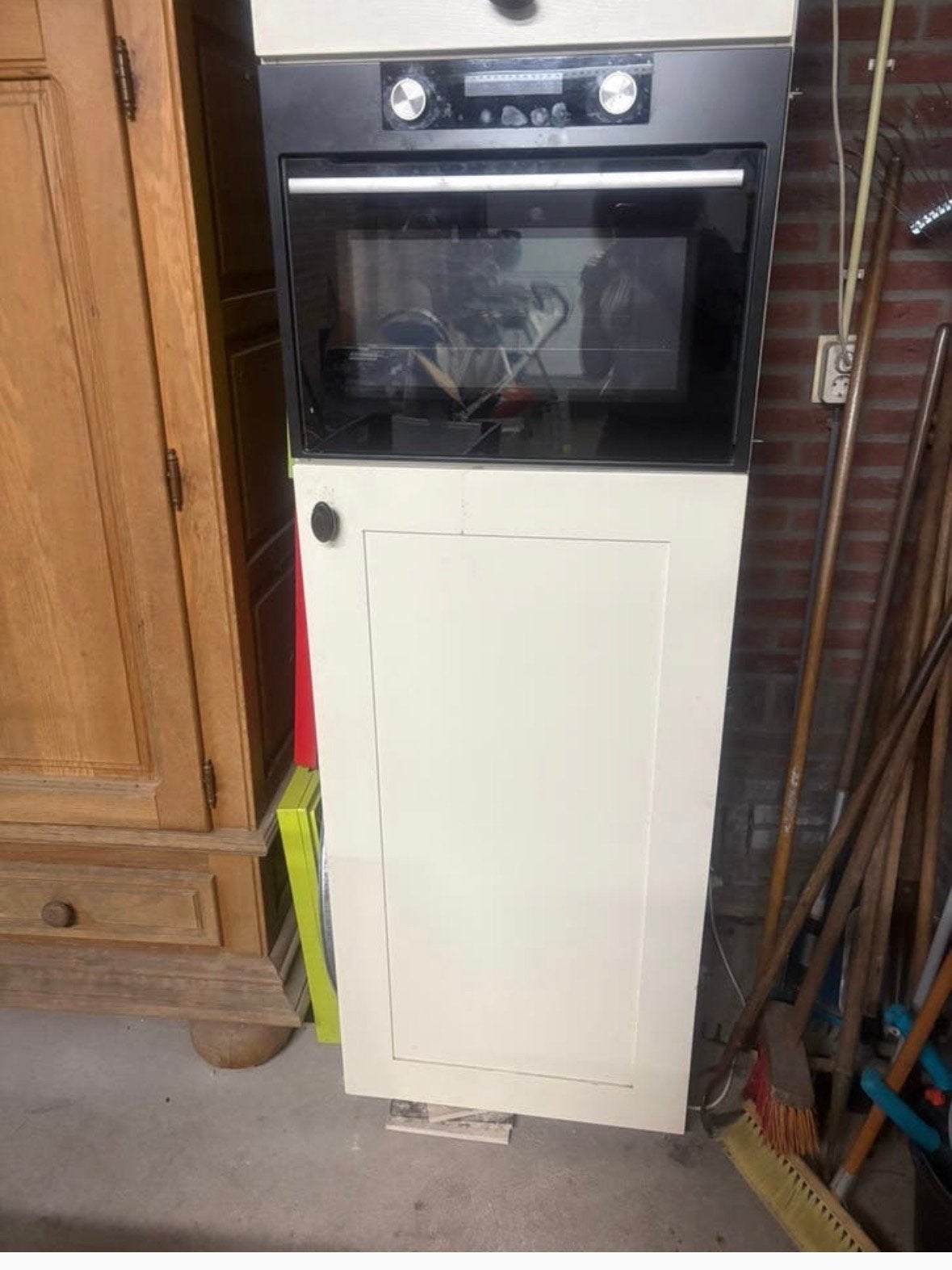 ATAG Combi Oven en Liebherr Koelkast - Inbouw, Ophalen, Gebruikt, 60 cm of meer
