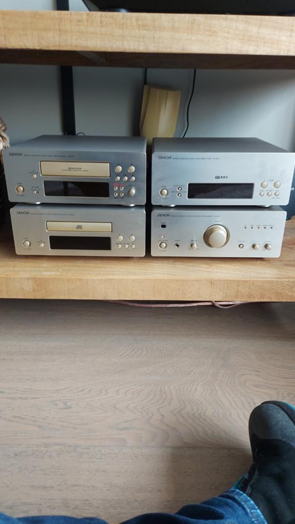 Mooie set denon met jamo boxen, Ophalen of Verzenden, Denon