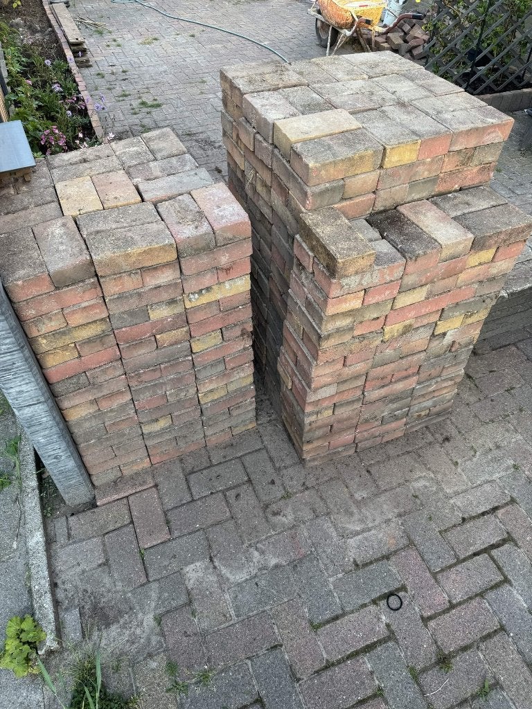 Klinkers gratis af te halen, Ophalen, Gebruikt, Klinkers, 10 m² of meer