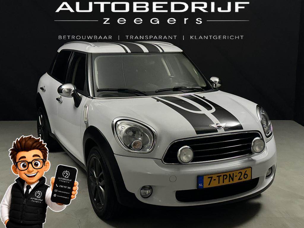 MINI Countryman 1.6 One Pepper *Heatseat*AC*Well-Kept*, Auto's, Mini, Voorwielaandrijving, Euro 5, Gebruikt, Wit