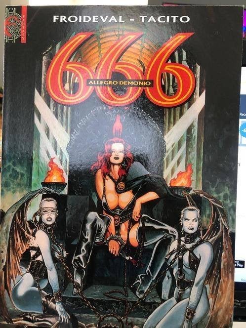 Allegro Demonio 666 froideval g7, Eén stripboek, Ophalen of Verzenden, Zo goed als nieuw