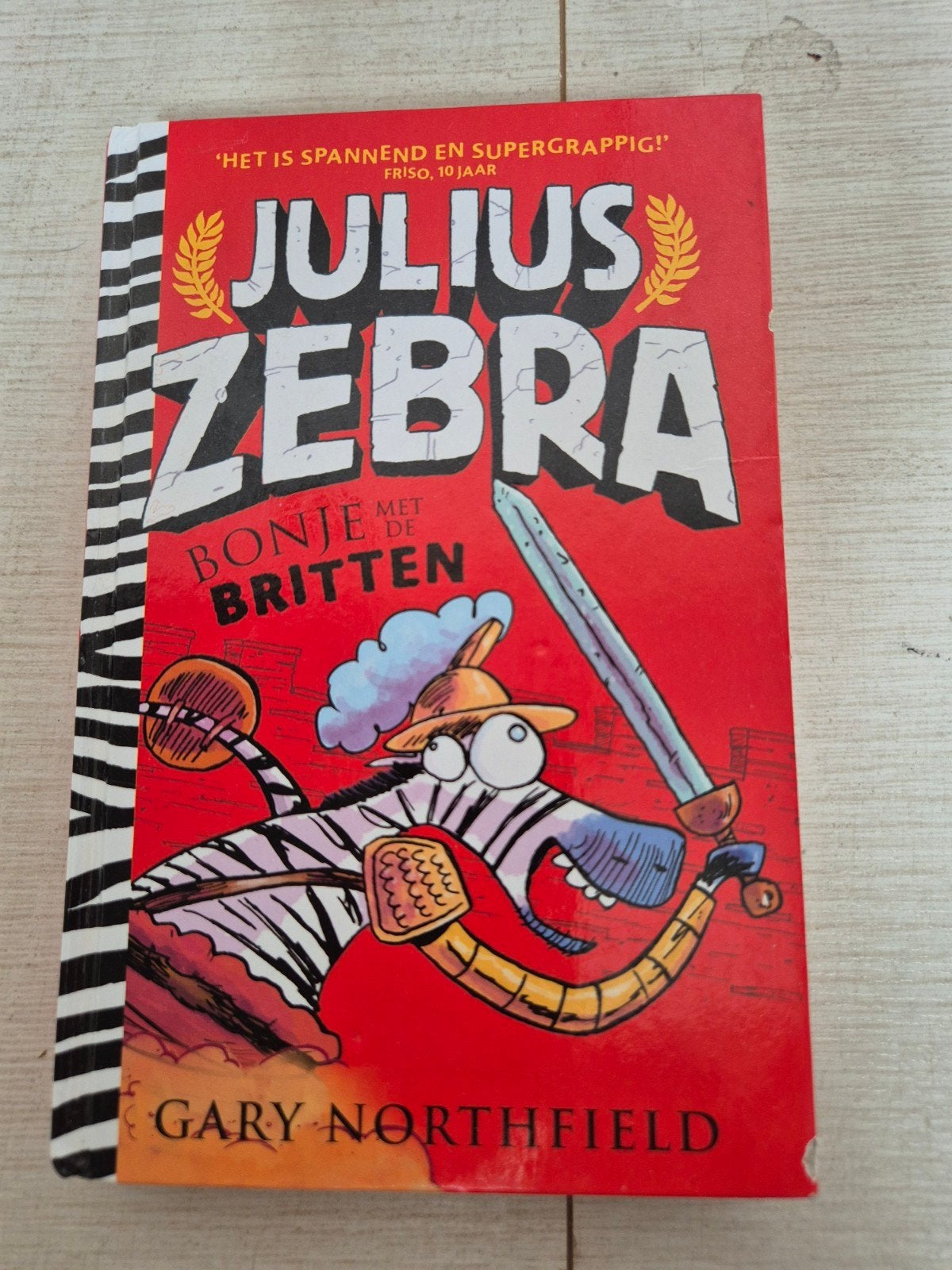 Julius Zeebra 2: Bonje met de Britten. AVI E5/ 7+, Boeken, Ophalen, Zo goed als nieuw, Gary Northfield