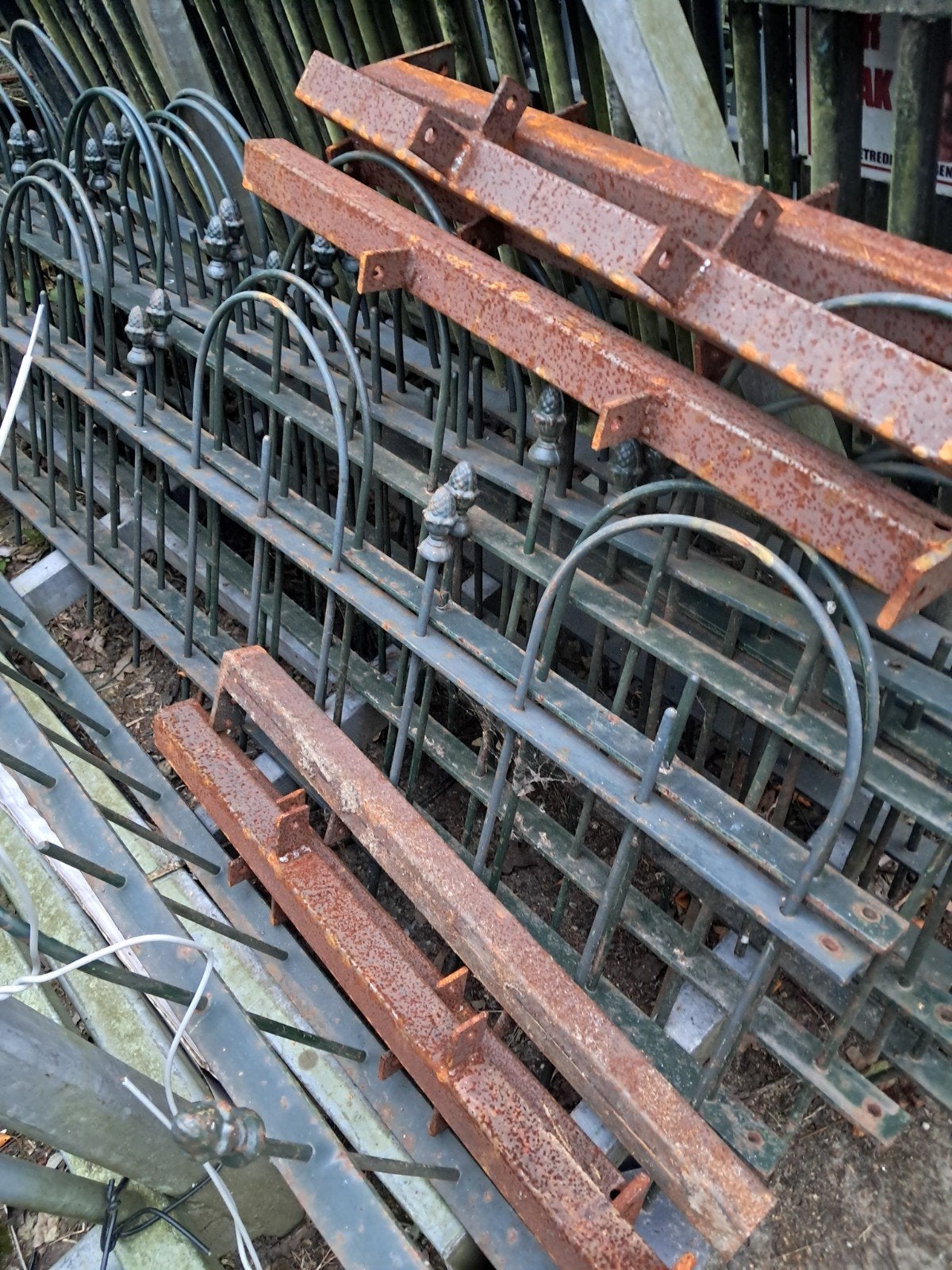 sier hekwerk, Tuin en Terras, Ophalen, Gebruikt, IJzer, Sierhekwerk