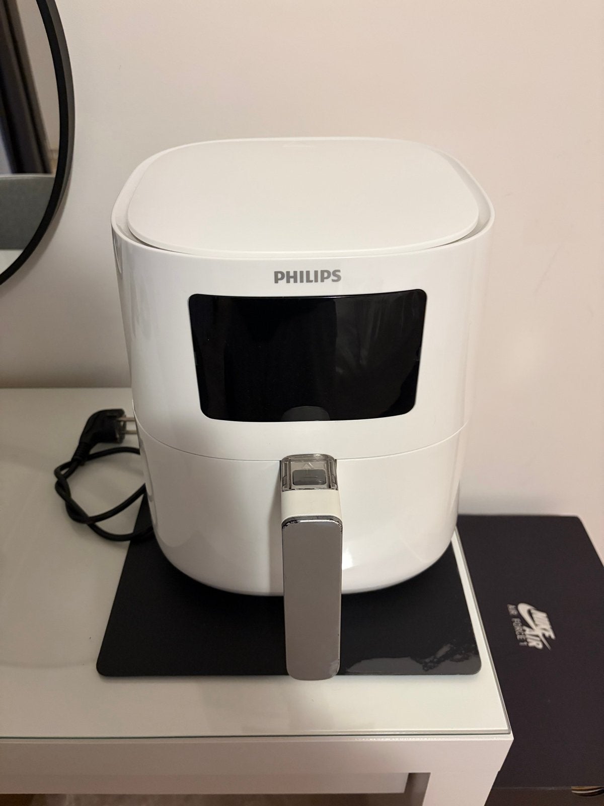 Philips Airfryer L HD9252/00, Wit, Gebruikt, Ophalen of Verzenden, Gebruikt, Airfryer, Minder dan 750 gram