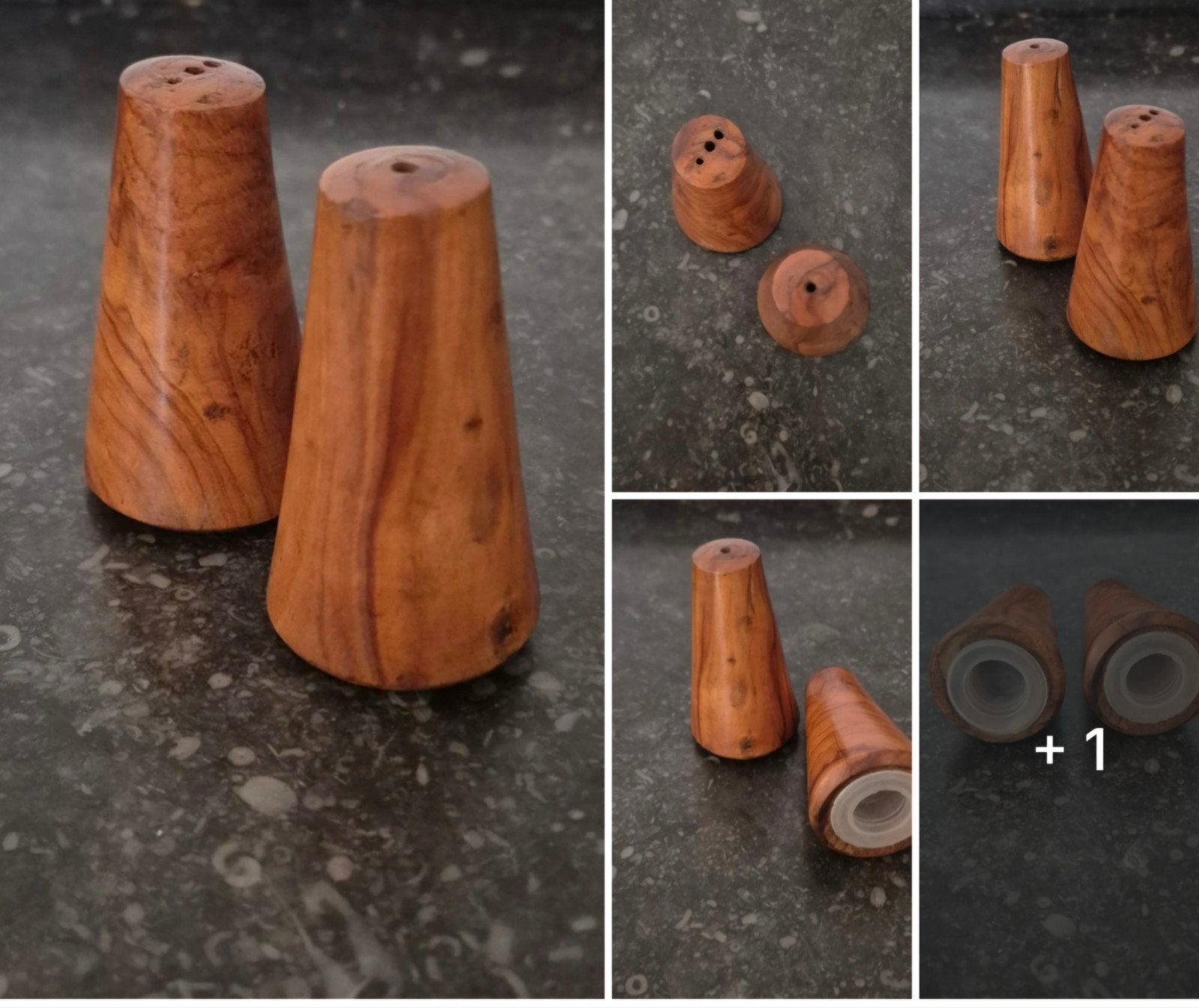 Vintage peper en zoutstel, Verzamelen, Retro, Ophalen of Verzenden, Huis en Inrichting