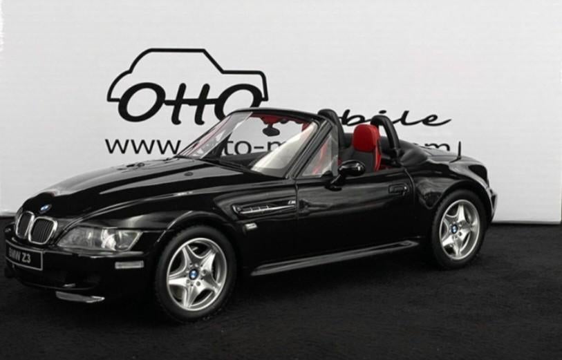 1:18 BMW Z3 M Roadster Cabriolet uit 1999 Zwart Ottomobile, Hobby en Vrije tijd, Modelauto's | 1:18, Ophalen of Verzenden, Nieuw