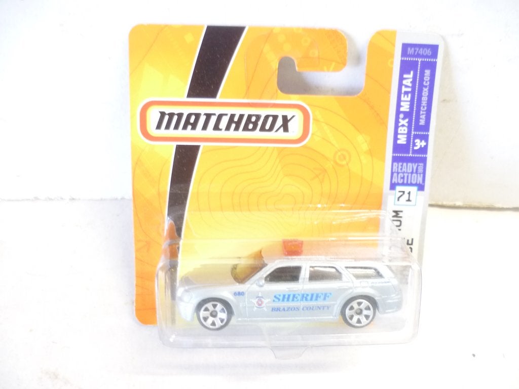 Matchbox 2007 Dodge Magnum Police Sheriff in blister auto, Ophalen of Verzenden, Nieuw, Auto