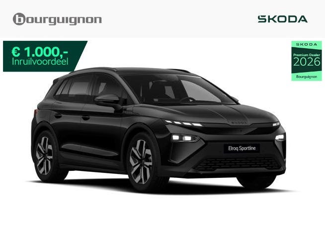 Skoda Elroq Sportline 85 | 286PK | Trekhaak | Canton audio |