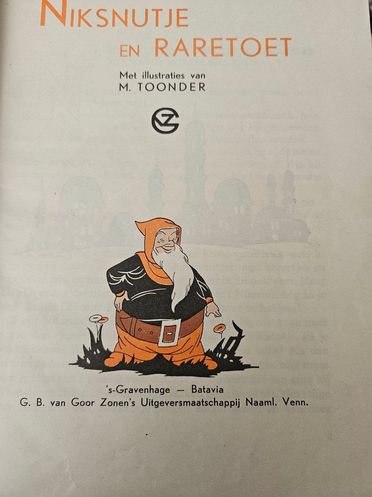 Niksnutje en Raretoet - Rie Hansen (Vintage Kinderboek), Ophalen of Verzenden, Gelezen, Rie Hansen