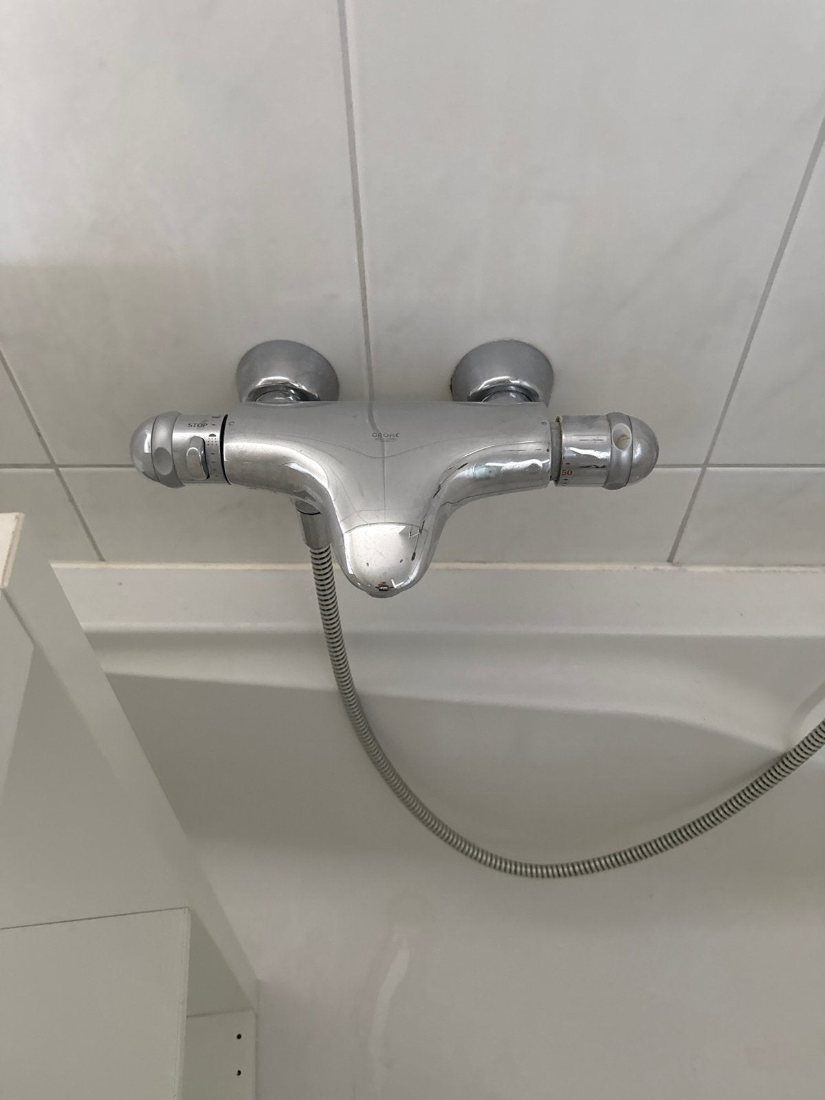 Gratis bad met doucheset ophalen in Oosterhout, Huis en Inrichting, Ophalen, Gebruikt, Met bad