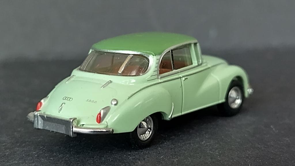 Dkw Auto Union 1000 S Mint groen 1:87 Brekina Pol, Brekina Gmbh, Auto, Verzenden, Nieuw