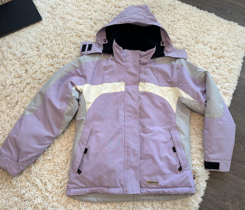 Dames lilac skijas ski-jack snowboard jas dames Trespass M, Maat 38/40 (M), Nieuw, Ophalen of Verzenden, Jack