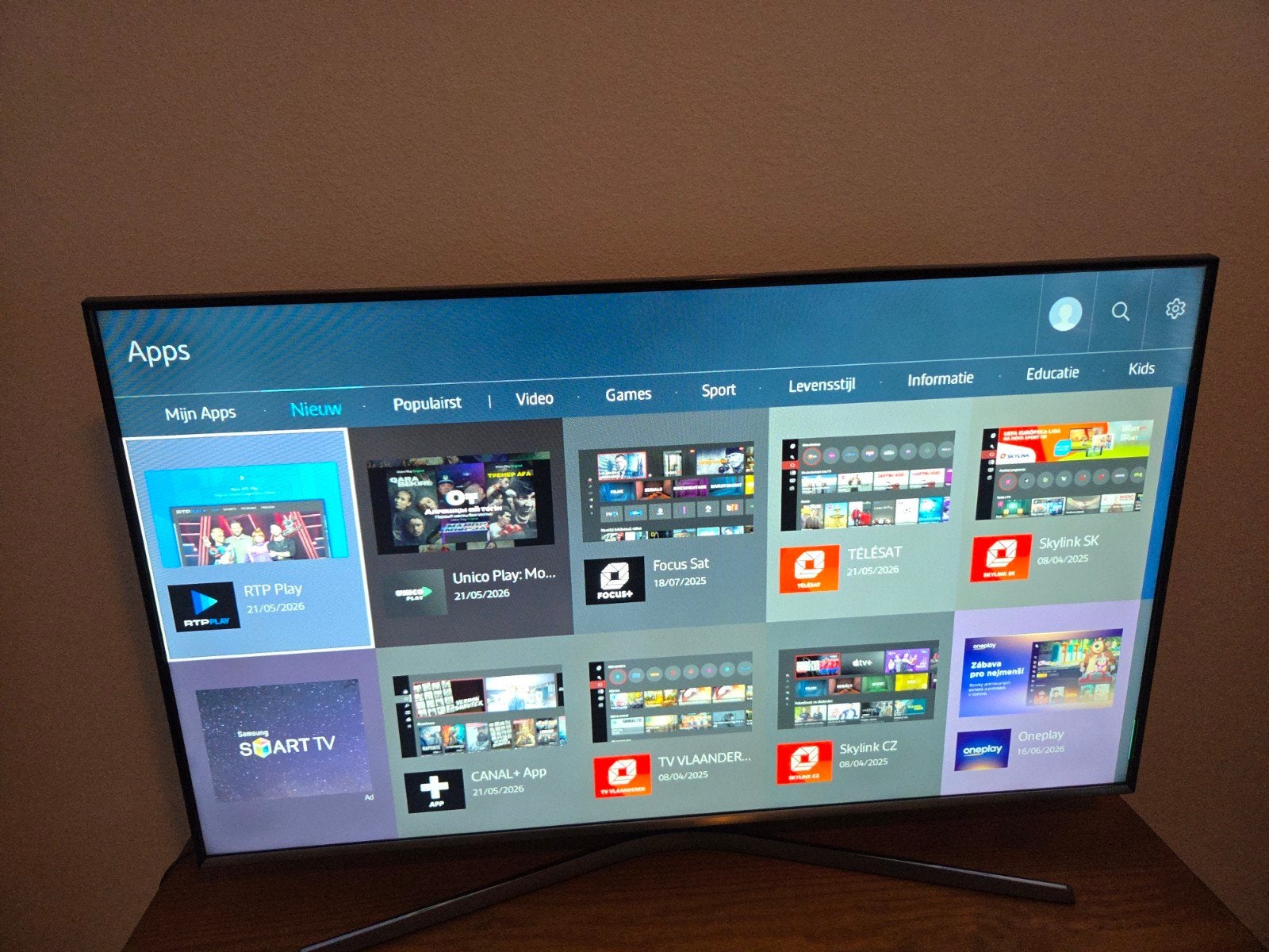 Samsung Led Smart tv 48 inch, Ophalen, Gebruikt, 100 Hz, Samsung