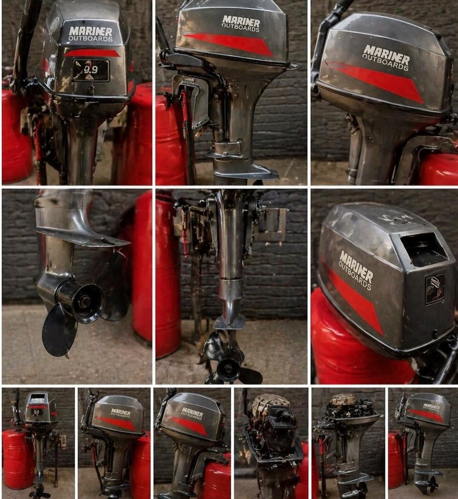 1x Mercury 8PK, Doe-het-zelf en Verbouw, Motoren, Ophalen, Benzinemotor, 1800 rpm of meer