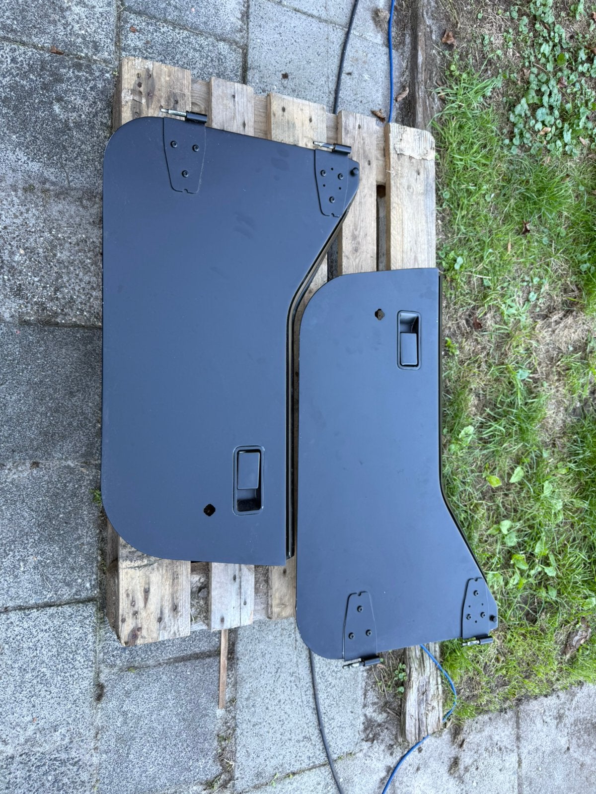 Halve deuren jeep cj 7 cj7 yj wrangler zwart, Ophalen, Nieuw, Jeep, Deur