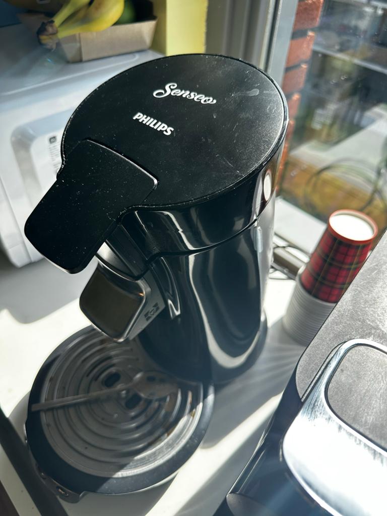 Philips Senseo Viva Café - Goed werkend, Zwart, Gebruikt, Koffiemachine, Ophalen of Verzenden, 2 tot 4 kopjes
