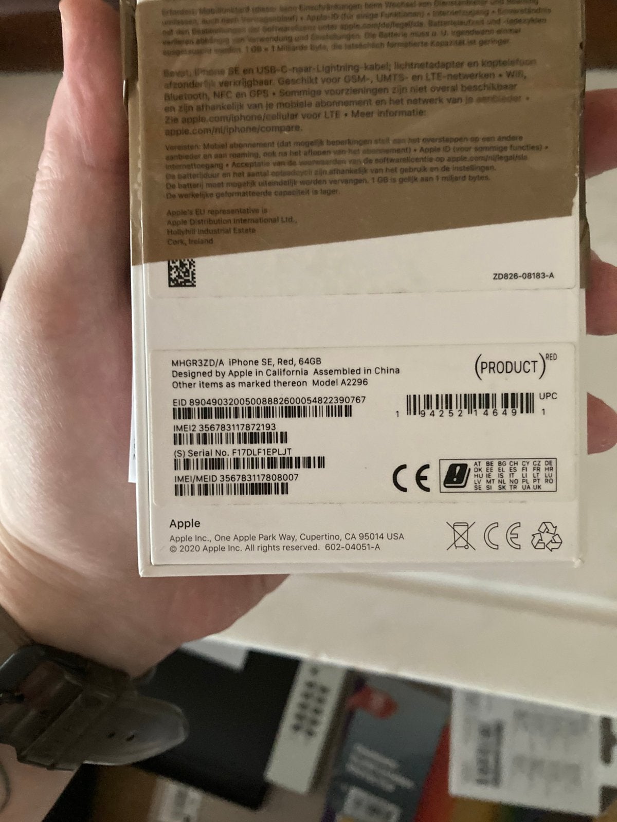 Iphone Se 2020 zgan orgineel met doos r voor samsung s22, Telecommunicatie, Mobiele telefoons | Samsung, Ophalen of Verzenden