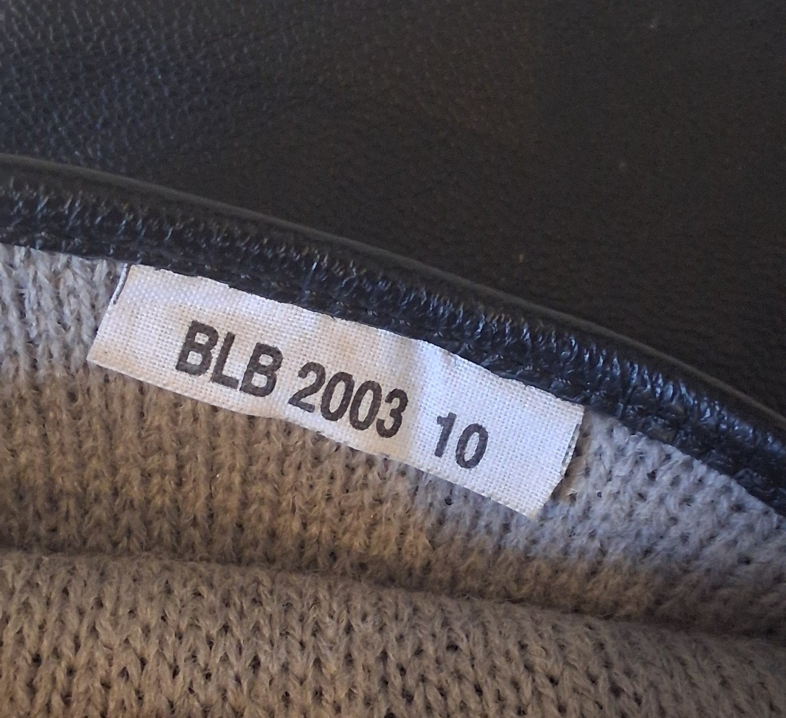 Zwarte leren handschoenen, maat 10, Ophalen of Verzenden, Landmacht, Overige gebieden, Kleding of Schoenen