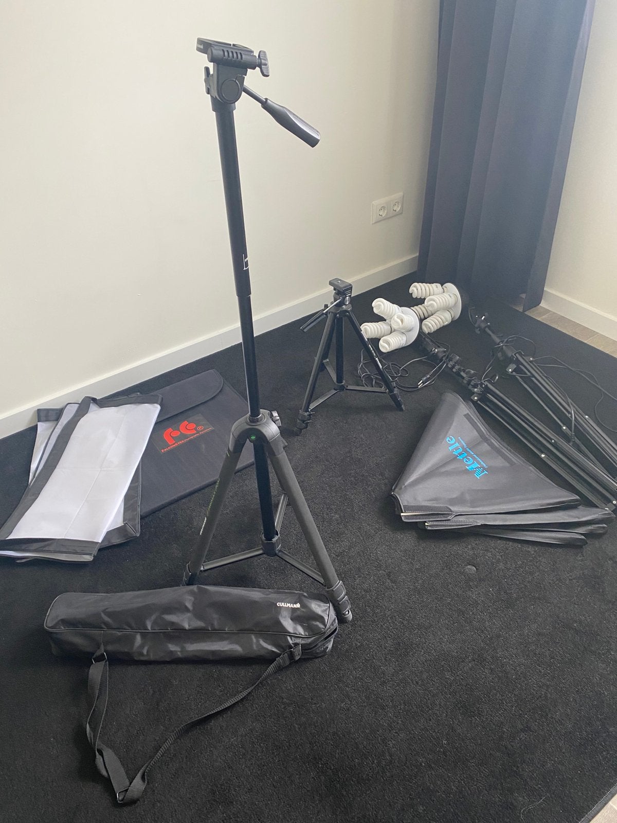 Softbox - Studio Verlichting - Fotografie Lamp & Statief, Ophalen, Zo goed als nieuw