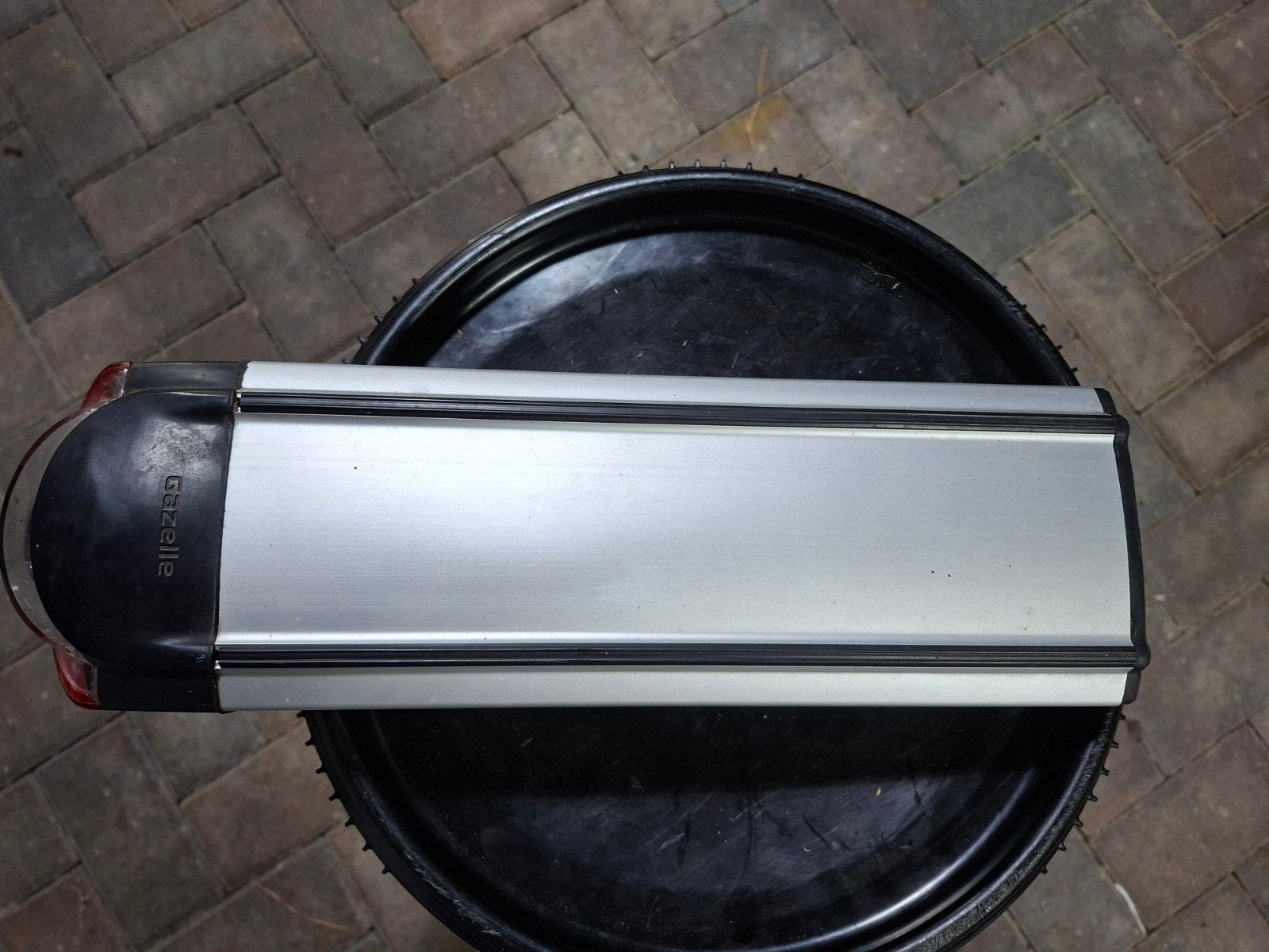 Gazelle silver accu, Fietsen en Brommers, Gebruikt