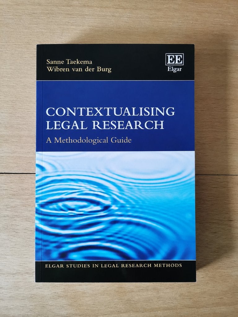 Contextualising Legal Research | Taekema & Van der Burg, Taekema & Van der Burg, Ophalen of Verzenden, Alpha, WO