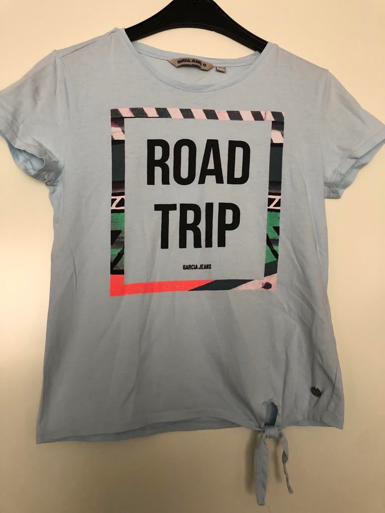 Garcia Jeans T-shirt "Road Trip" - Maat 164/170, Kinderen en Baby's, Kinderkleding | Maat 164, Ophalen of Verzenden, Zo goed als nieuw